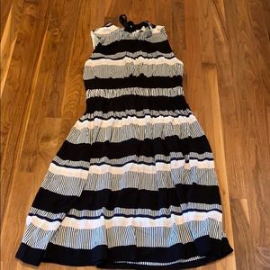 Kate Spade Striped Dress with tie bow